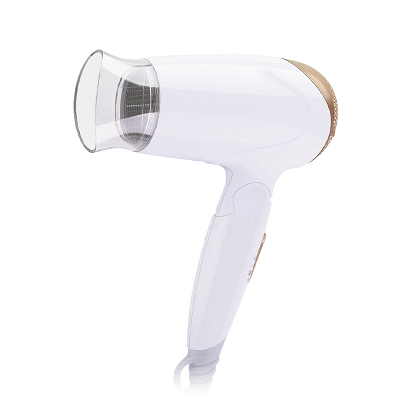 XDM Classic 2 Setting Folding Handle Blow Dryer KC Mini Travel Hair Dryer 3510