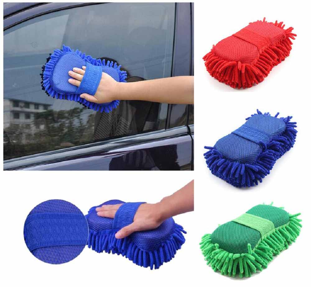 Wholesale Customized Rh-Xg-0011 Microfiber Cleaning Chenille Sponge