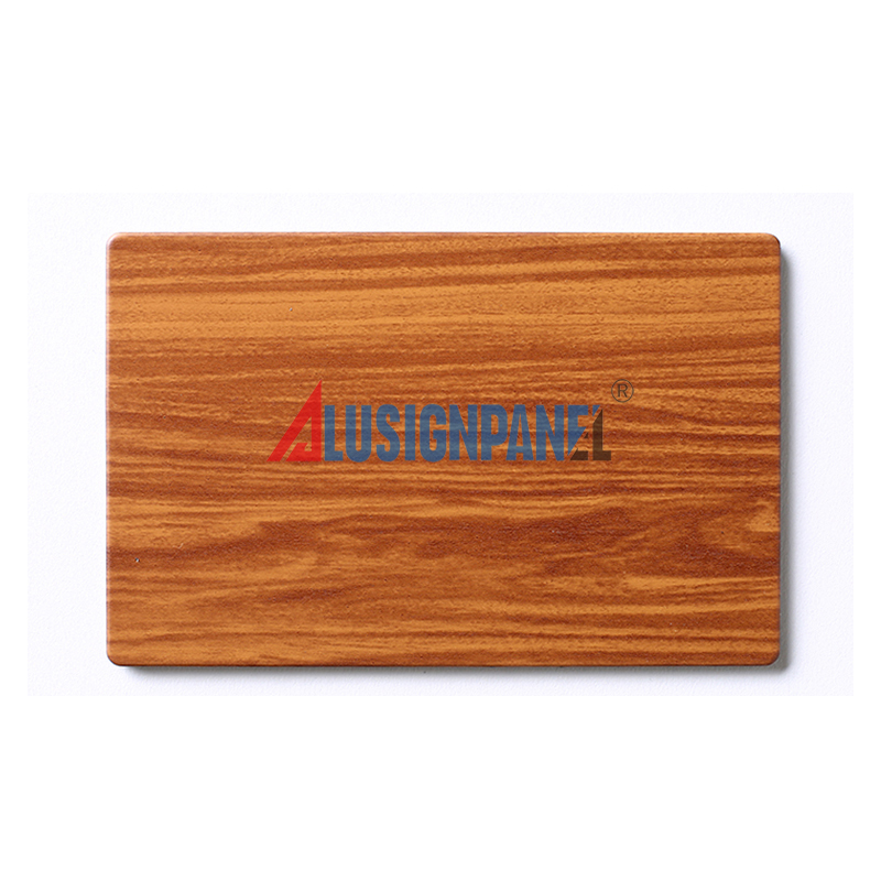 indoor decorative wooden aluminum composite panel