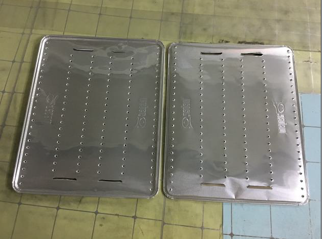 Aluminum foil dish