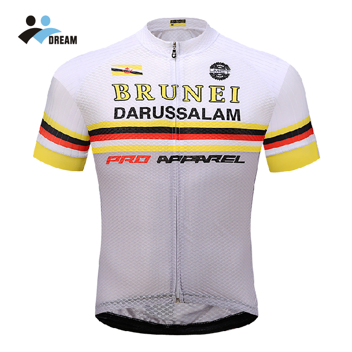Professional custom design Miti powerband short sleeve cycling jersey