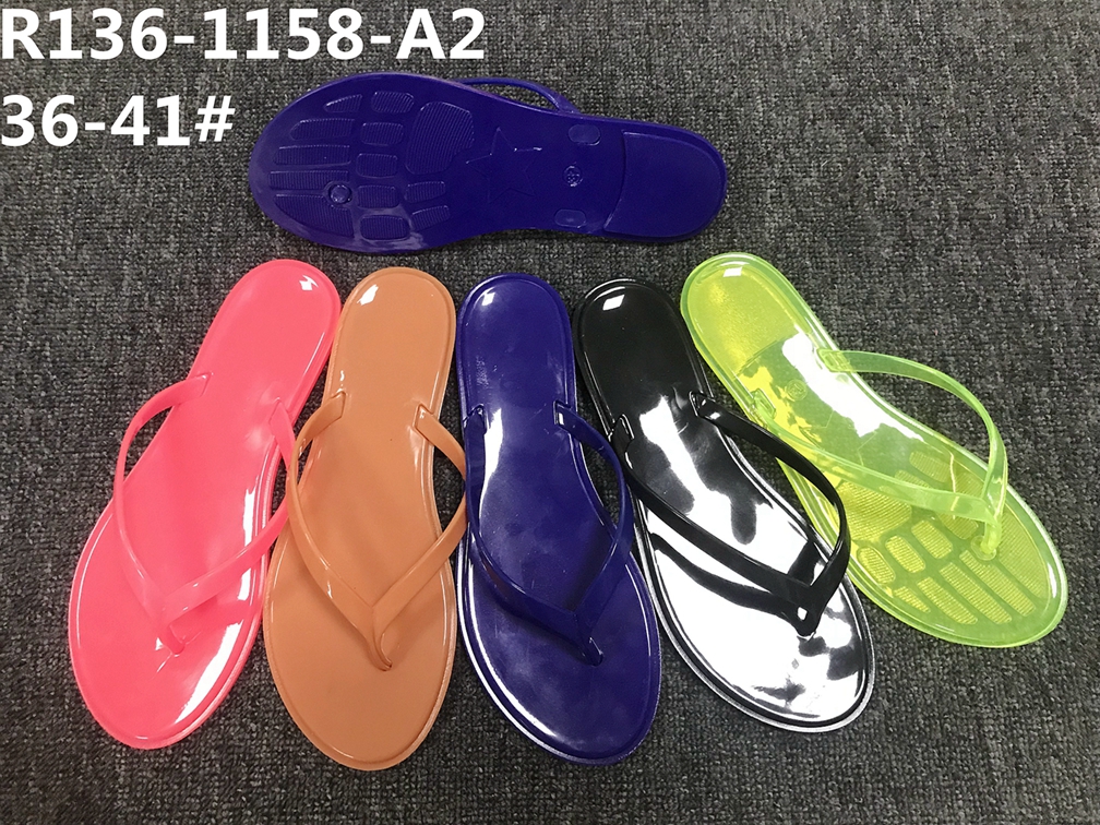 Hot sale lady jelly slipper