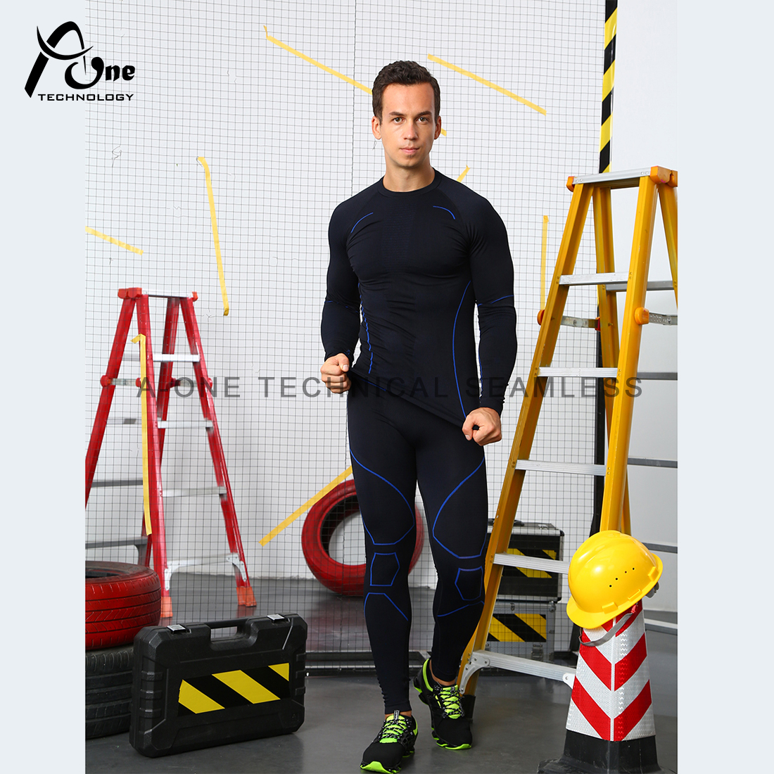 Men polyamide underwear set