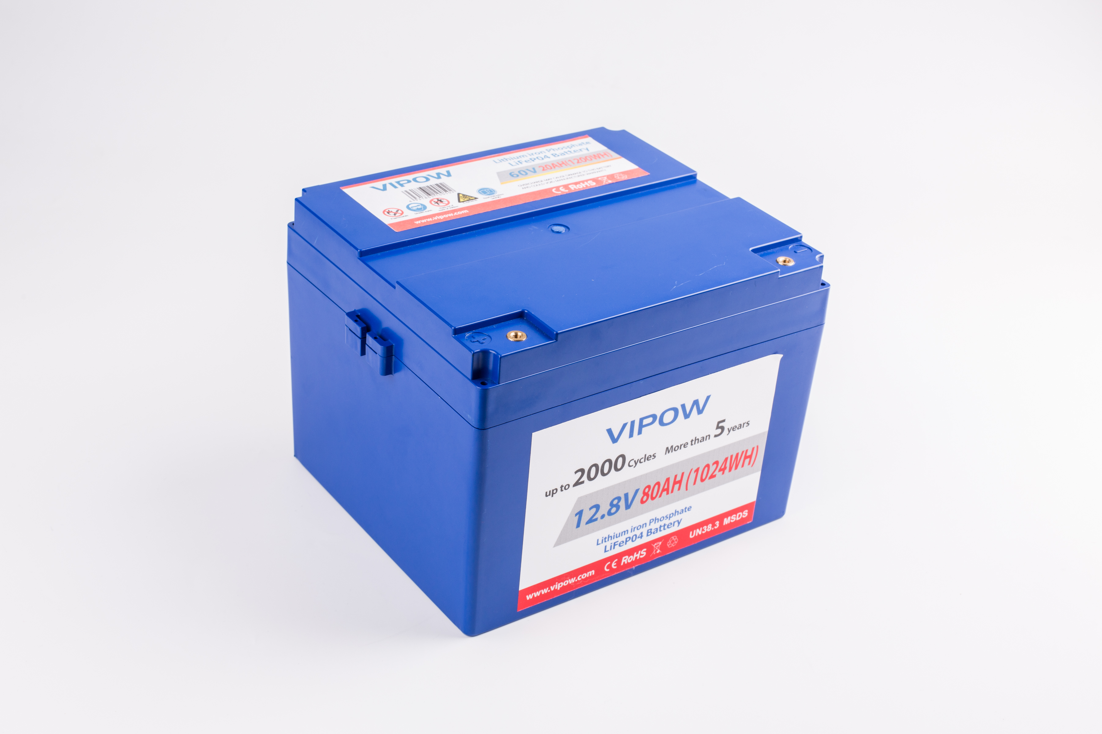 12.8V 80AH LiFePO4 batteries