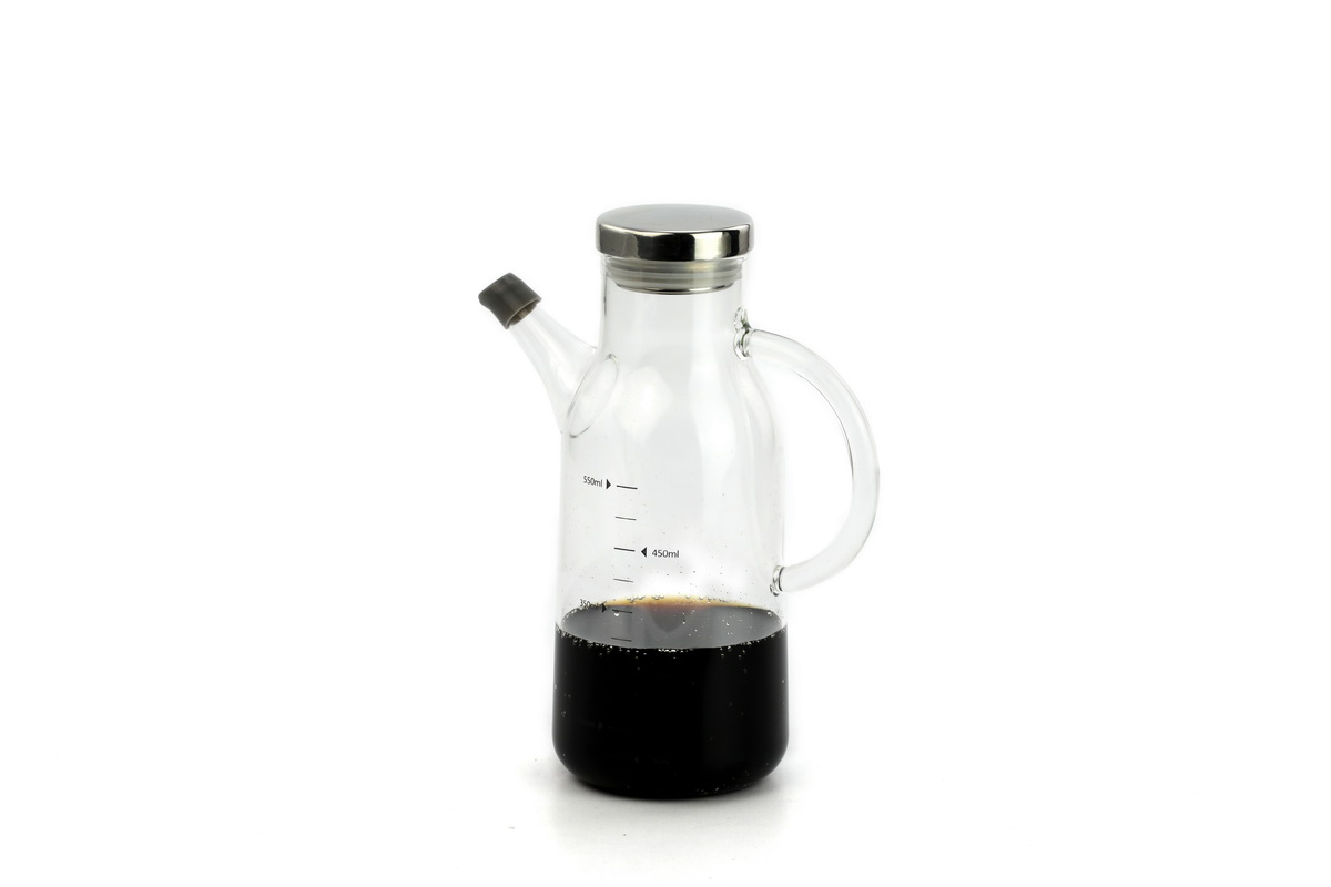 MC6685A High Borosilicate Glass Oil and Vinegar Bottle