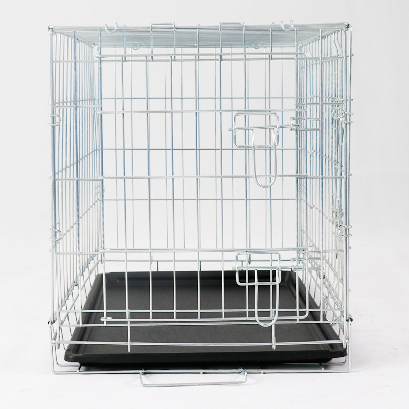 Galvanized iron wire dog cage