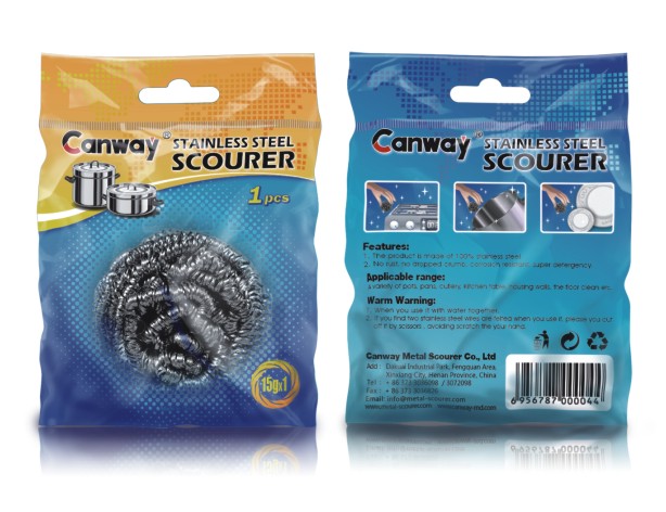 0129canwayCanway Stainless Steel ScourerCleaning ballCleaning Scrubber