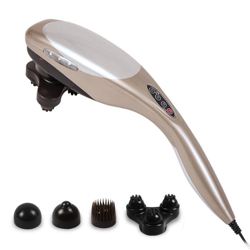 6 Variable Intensity Deep Tissue Handheld Massage Hammer, Rechargeable Shoulder Massager For Hotel Office Home