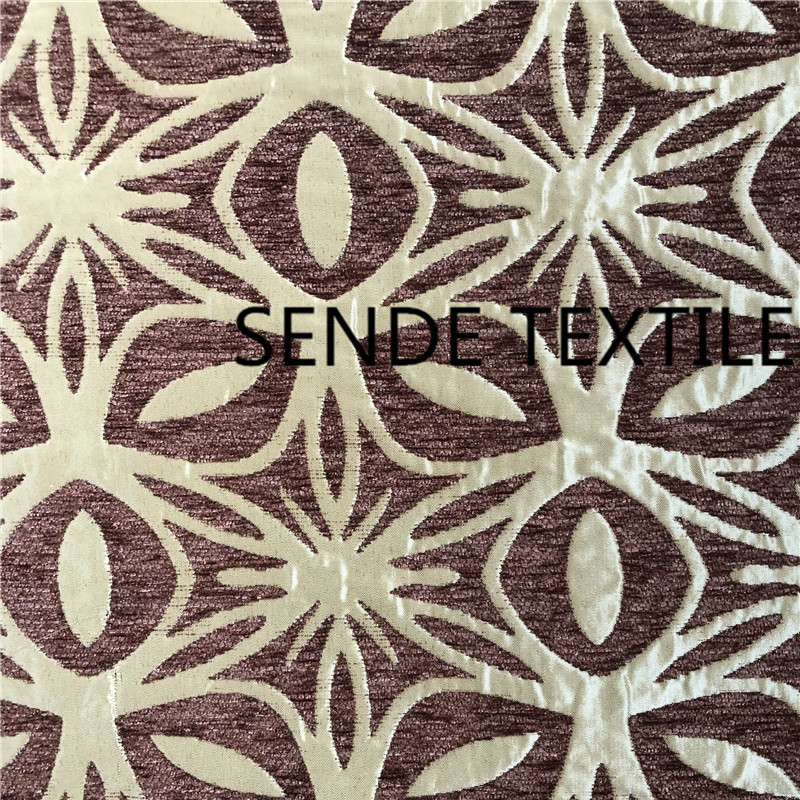 Chenille Jacquard Sofa Fabric