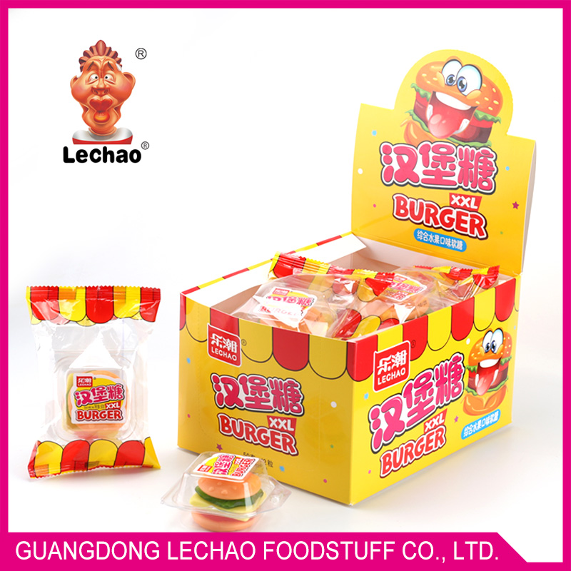 XXL hamburger gummy candy