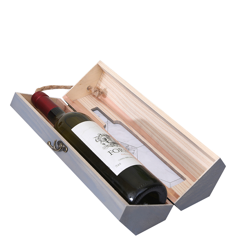 Wooden wine box
