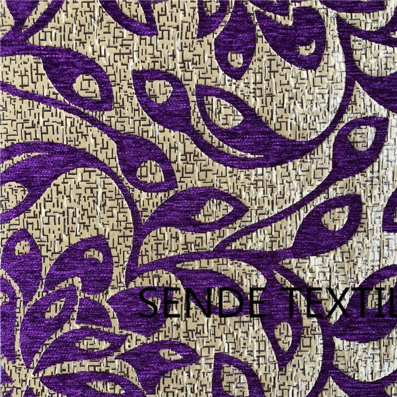 Chenille Jacquard Sofa Fabric