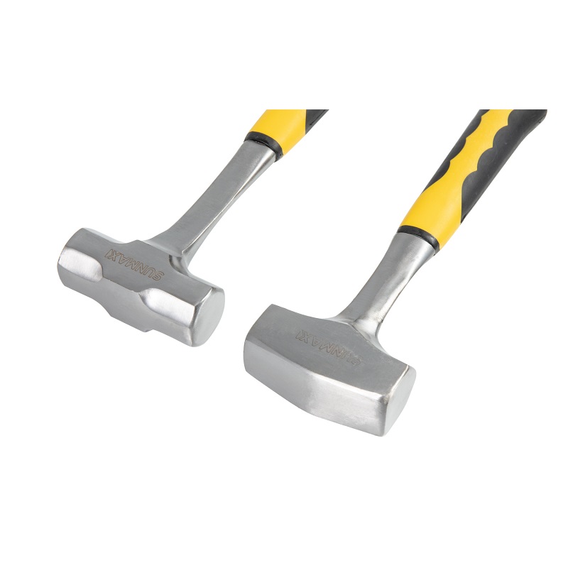 Industrial one piece forged carbon steel stoning hammer