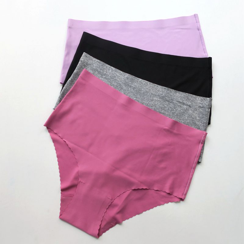 Laser cut seamless High waist Panty in Microfibre fabric