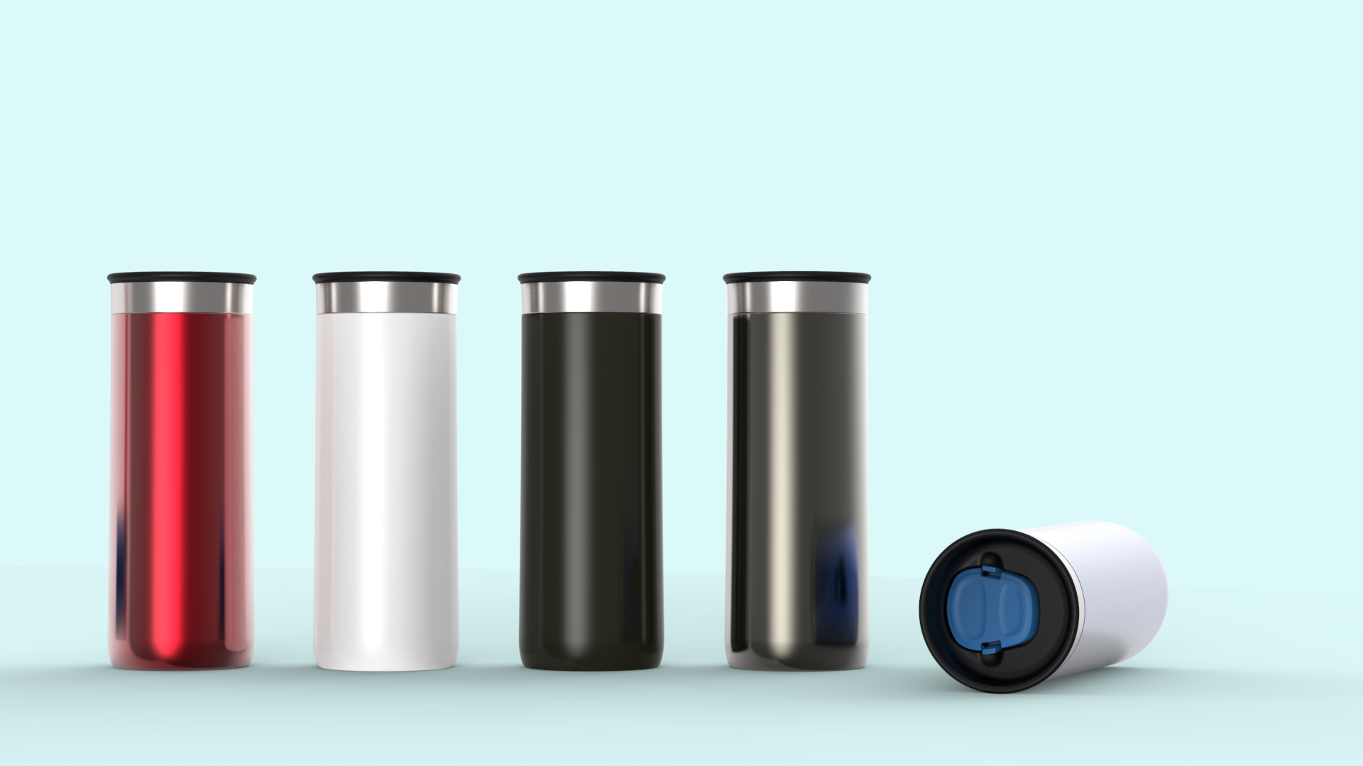 Double wall stainless steel vacuum insulated Can Koozie