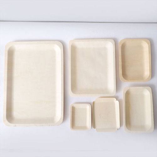 disposable wooden plate
