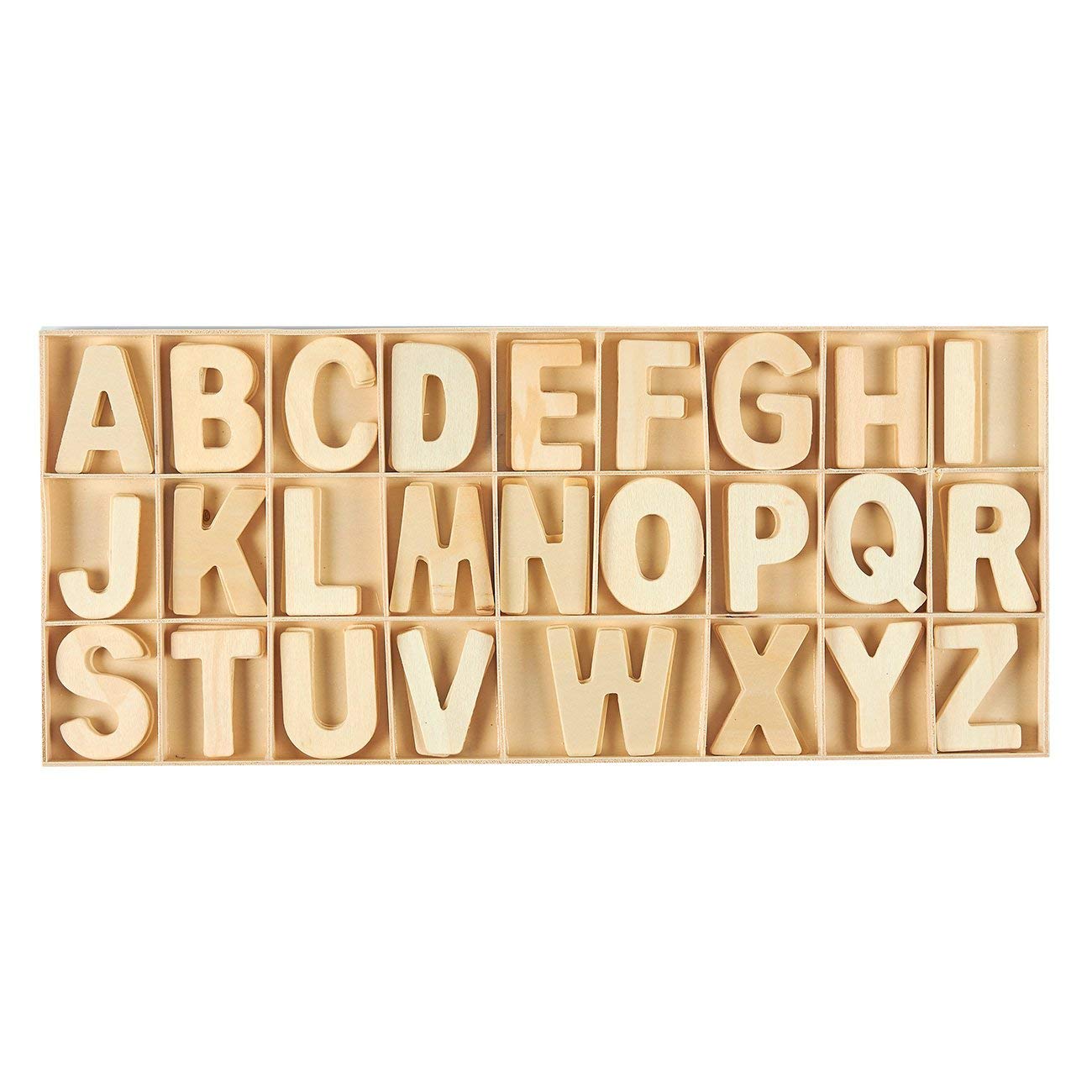 Wooden Letter Wooden Number