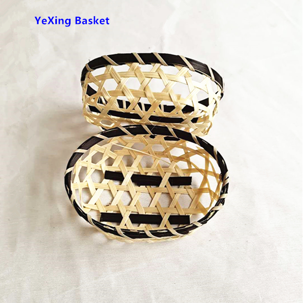 Bamboo gift basket