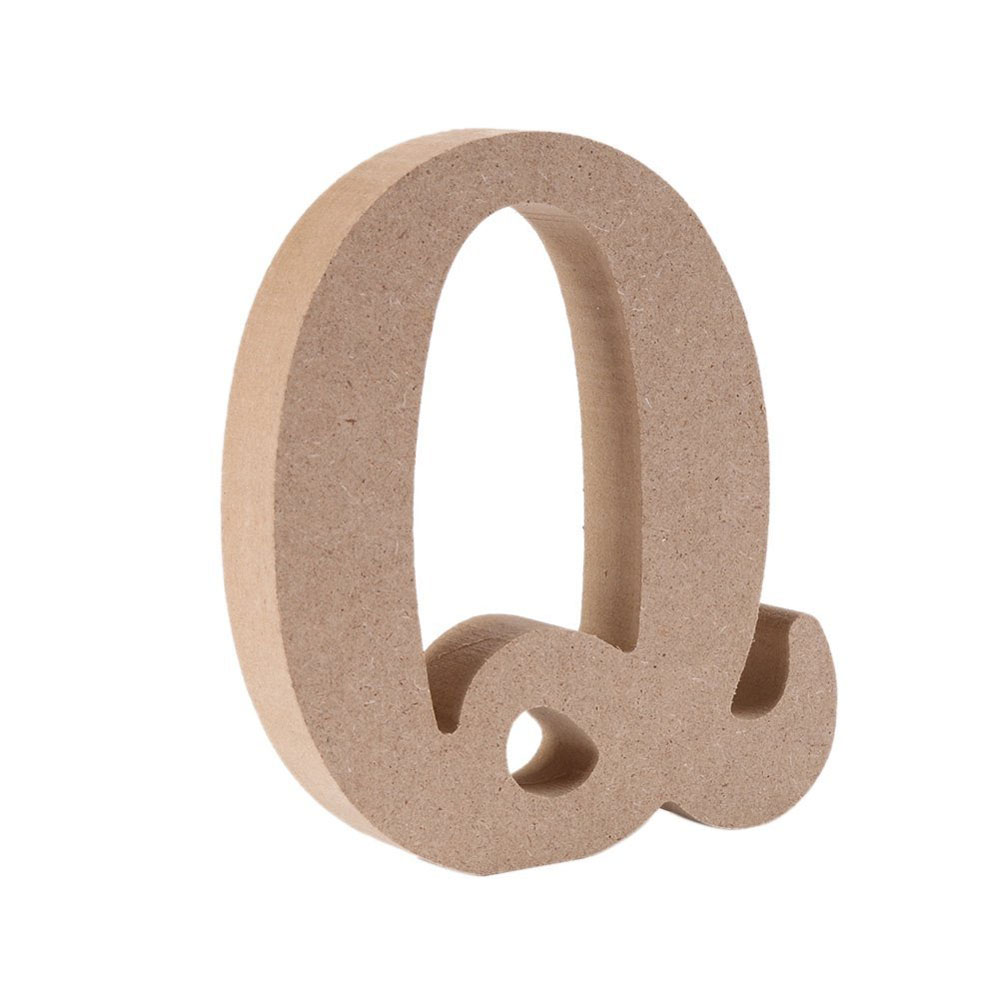 Wooden Letter Wooden Number