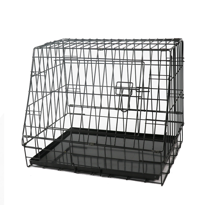 Wire folding lope dog cage