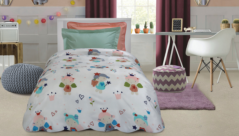 Hot selling lovely microfiber baby quilt