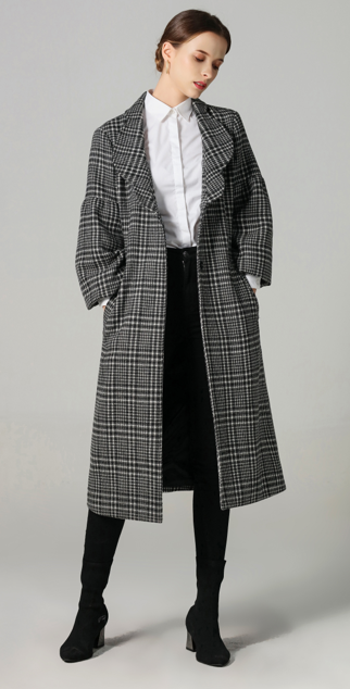Ladies' wool coat