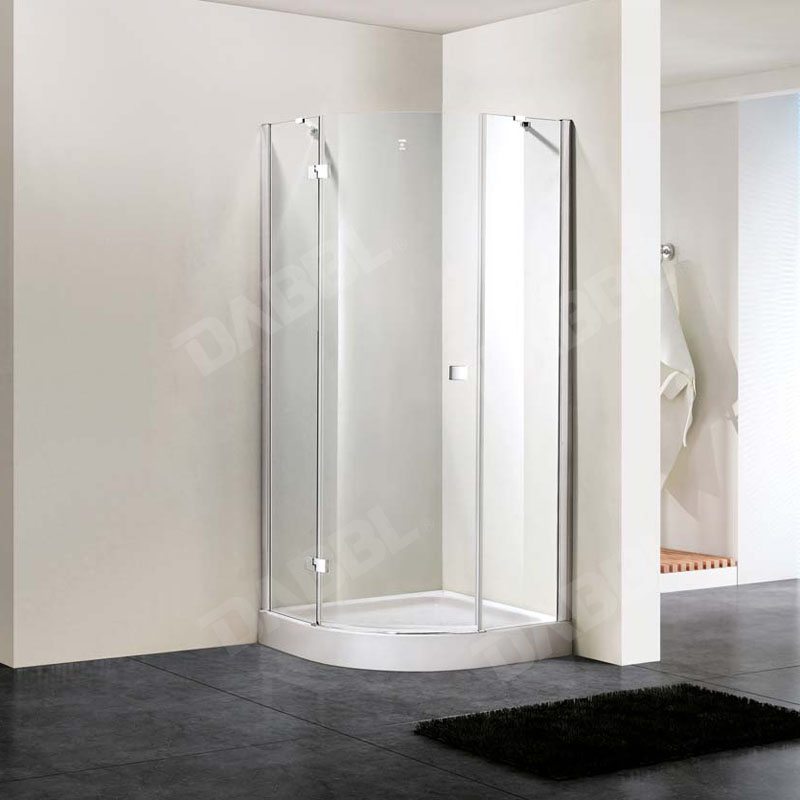 Shower enclosure , shower door , shower cubicle, sanitary ware,quadrant shower room, hinge door, quadrant single hinge door