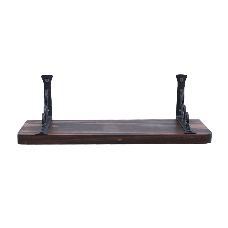 Wooden wall shelf
