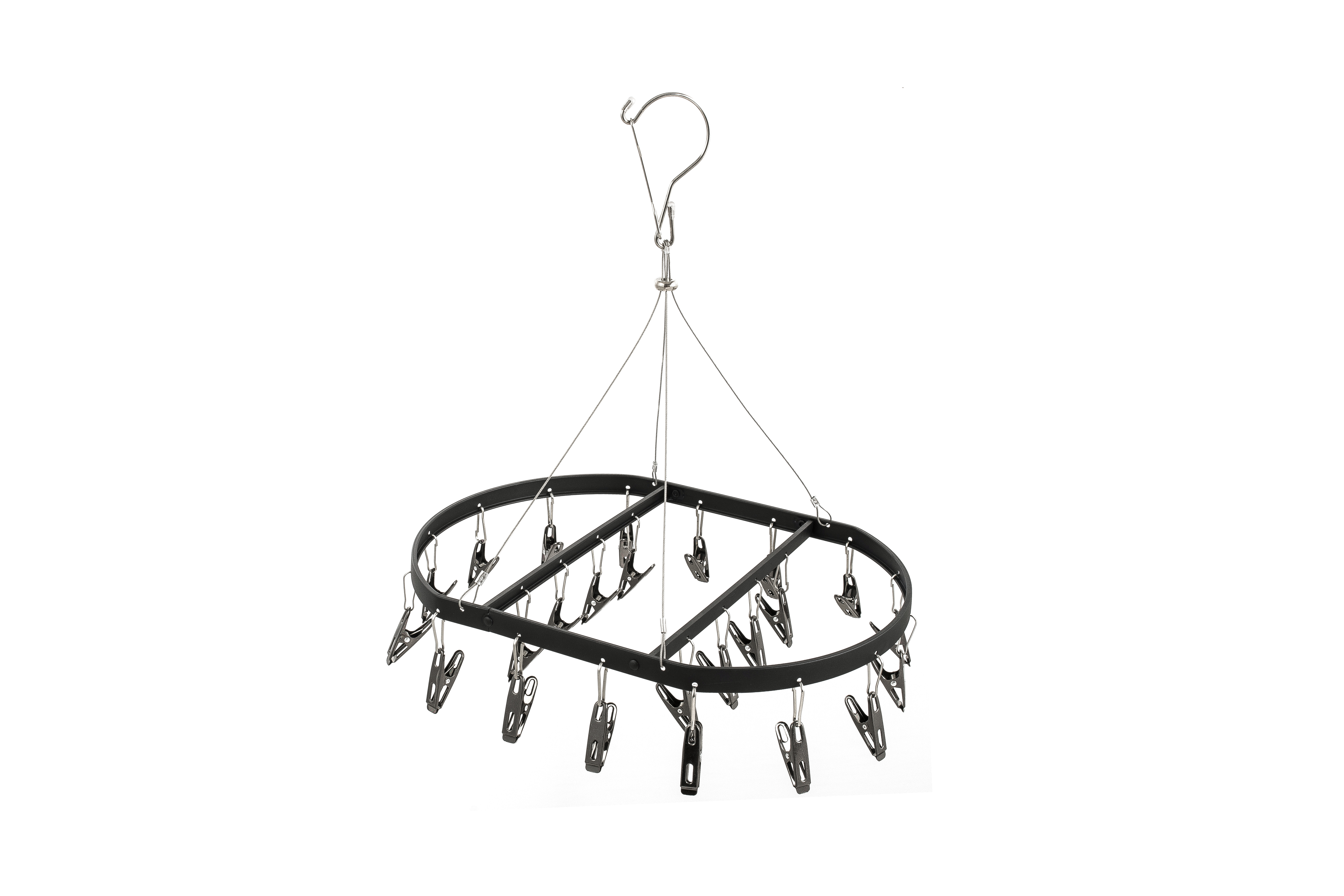 Multifunctional Aluminium Hanger with clips