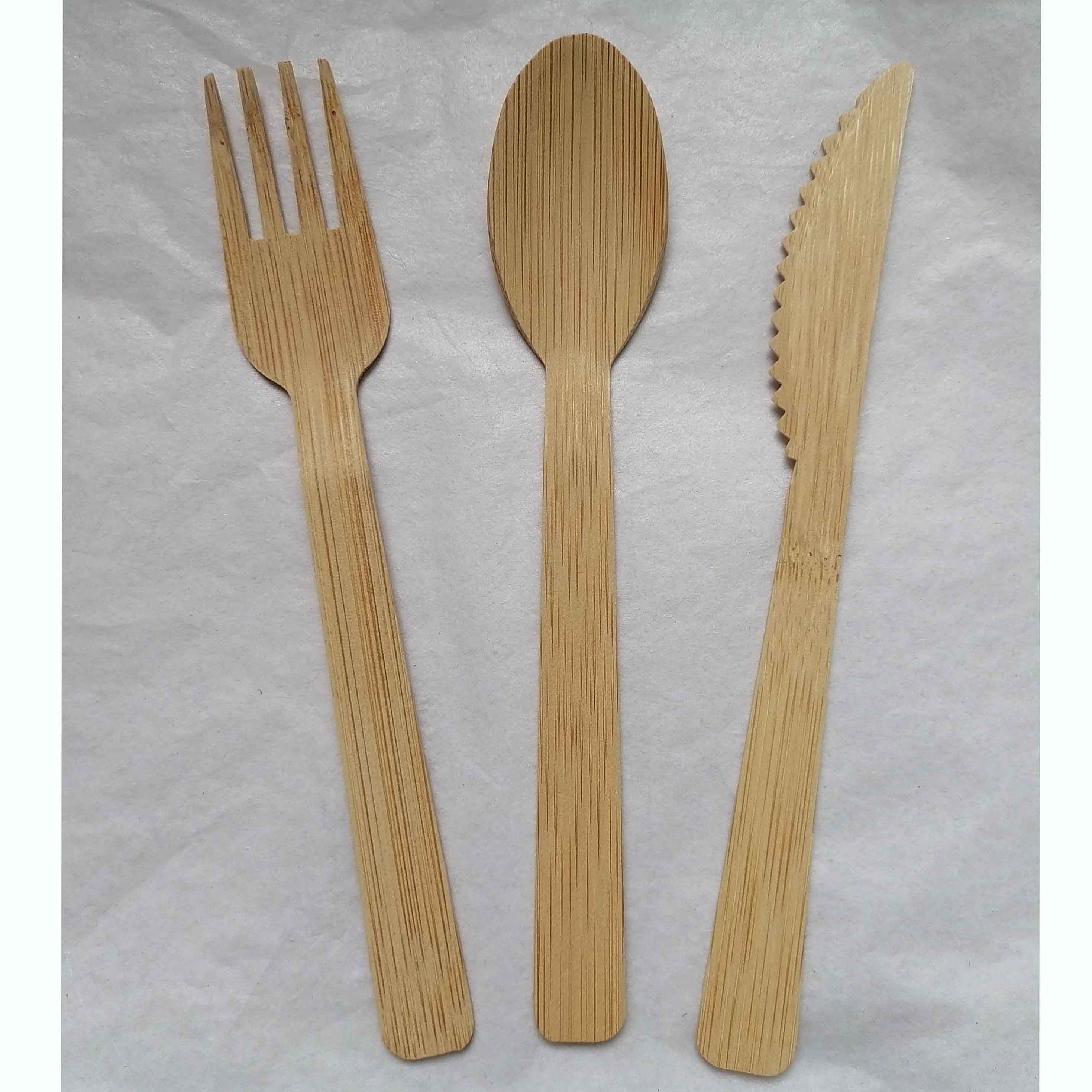 Disposable Bamboo Tableware (Fork,spoon,knife)