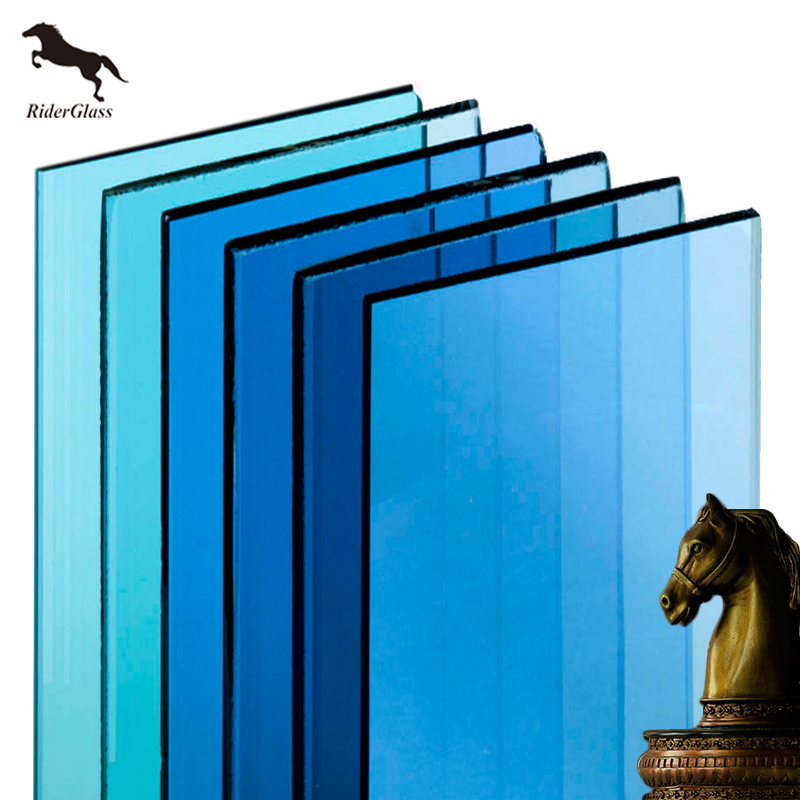 3-6mm Ford Lake Dark Blue Reflective Coated Glass