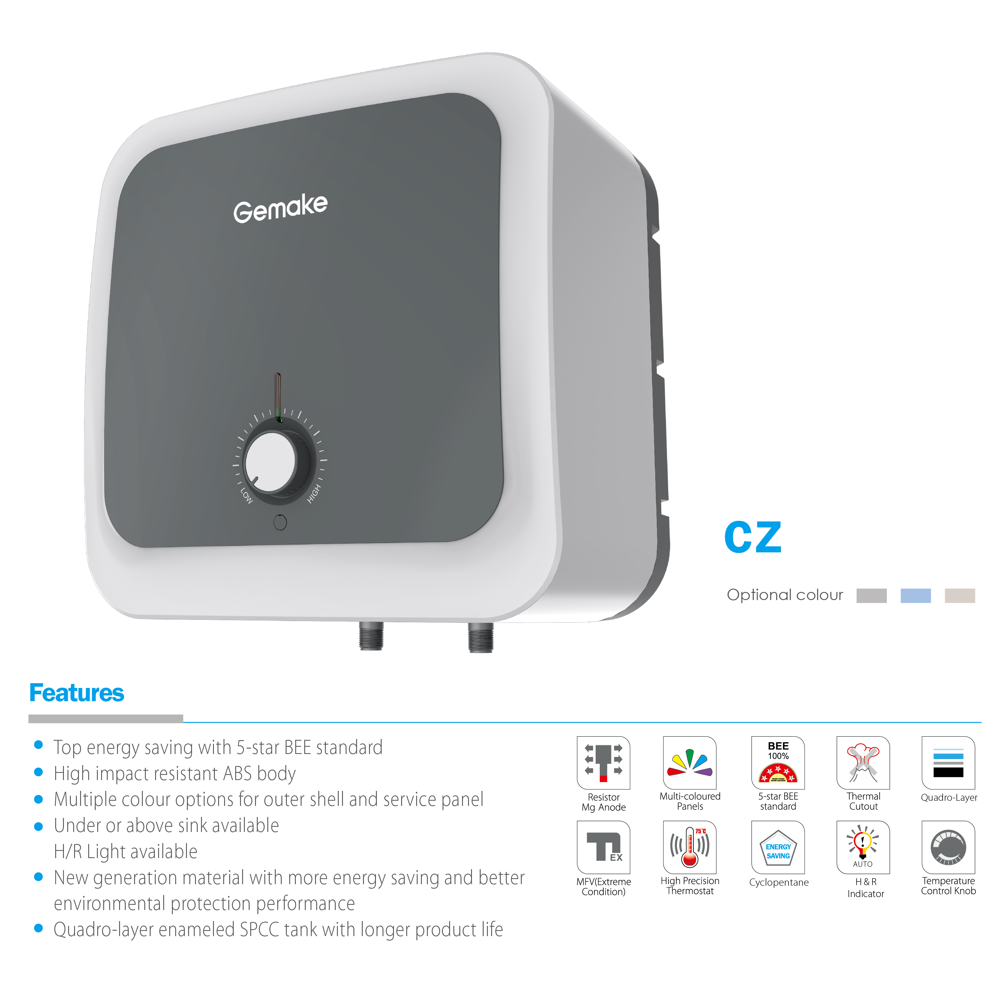 135th Fair Special - Storage Electric Water Heater - CZ-BIS certified