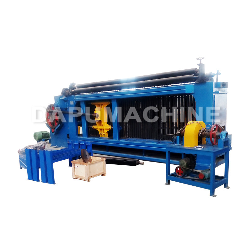 Automatic galvanized gabion mesh weaving machine