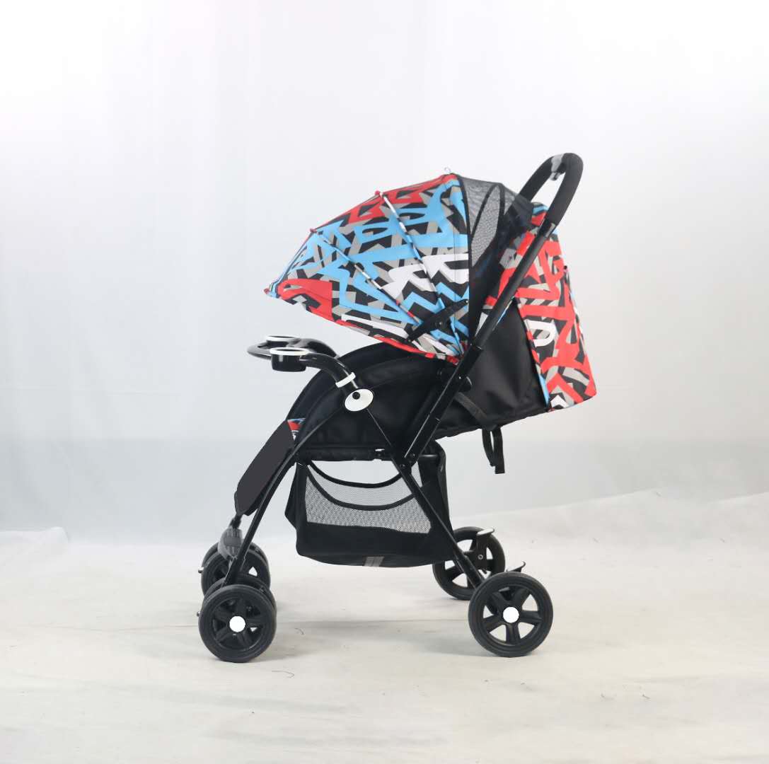 Sagebaby classic handlebar reversible baby stroller baby carrier T106 fashion print oxford