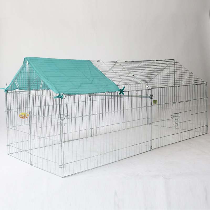 iron wire galvanized rabbit hutch chicken coop