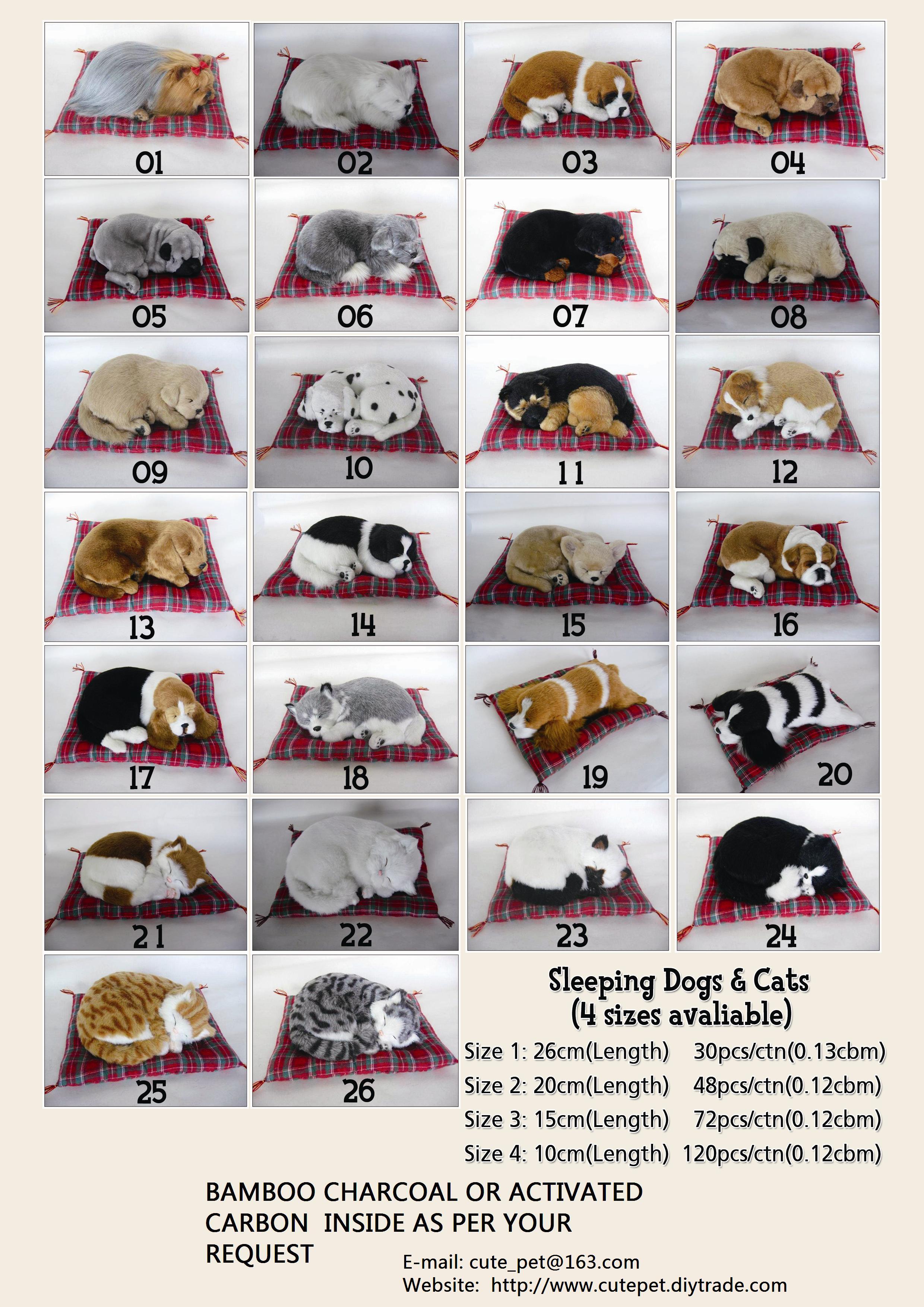 Sleeping Pet Decoration Handicrafts