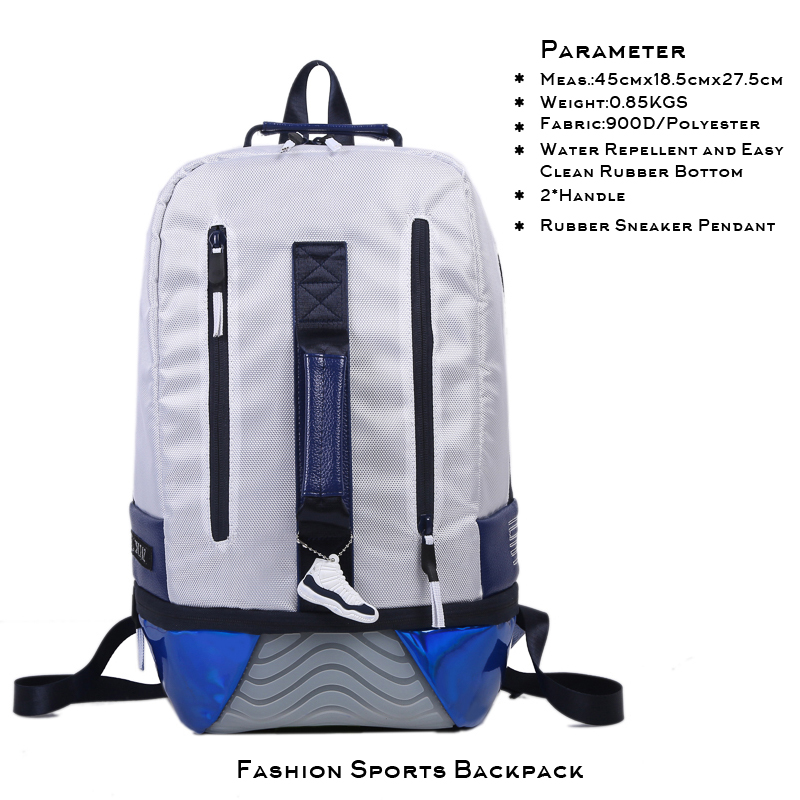 Four Am Sports Backpack Sneaker Pendant Shoes storage Unisex Casual Outdoor Rucksack Batoh Plecak