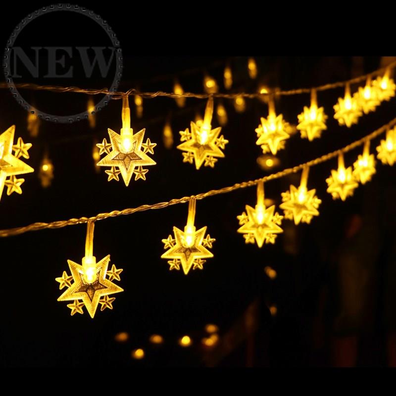Battery light with decoration