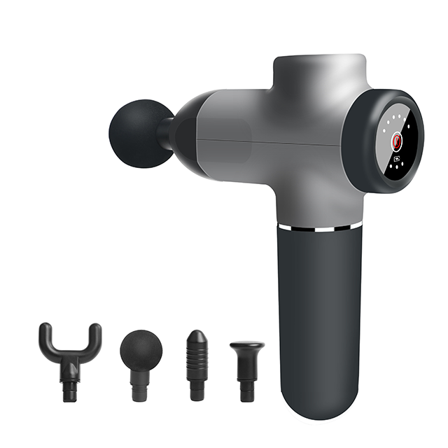 Mini portable handheld massager massage gun with type C charger