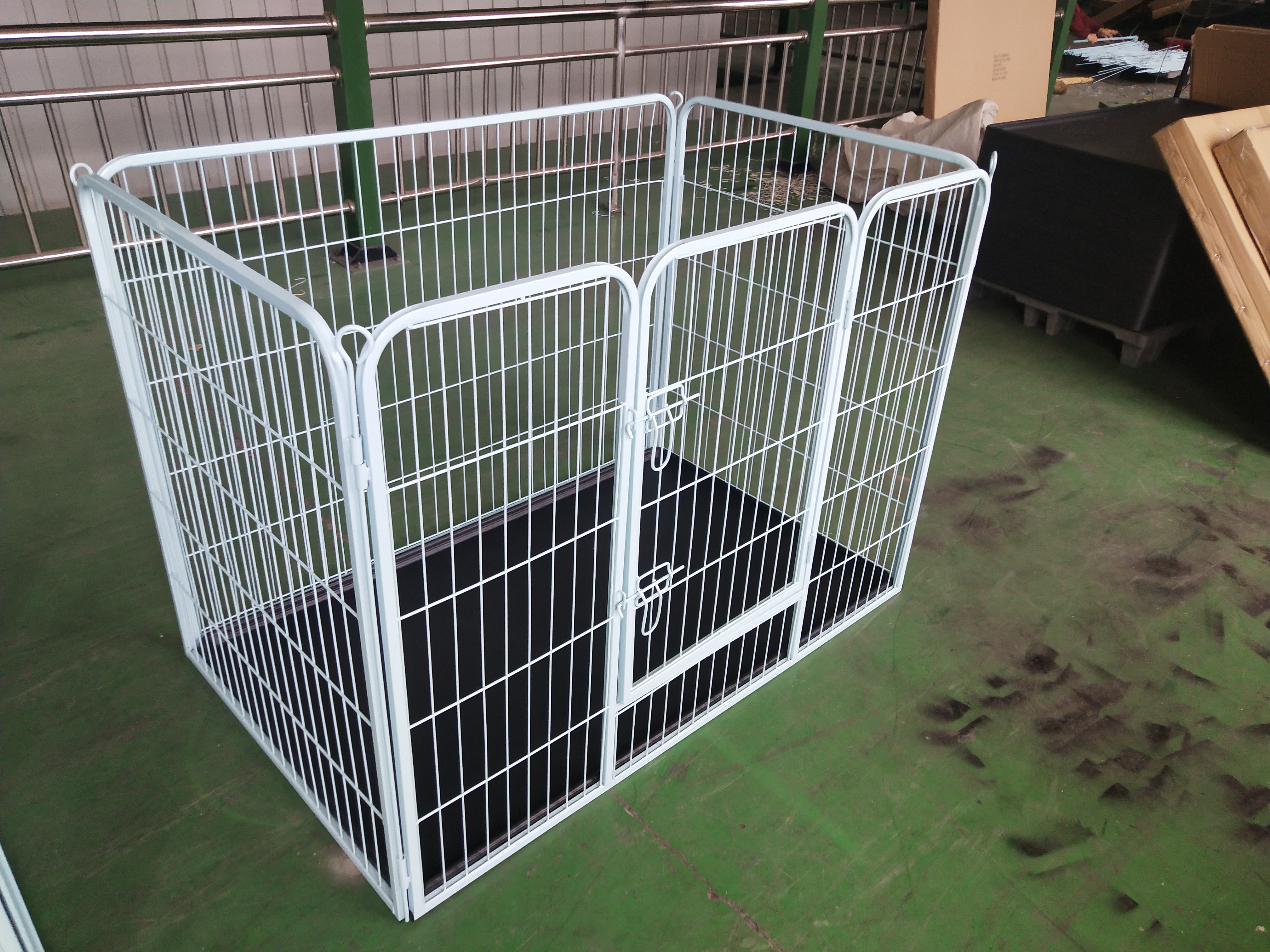 Heavy Duty metal square tube Dog kennels playpen