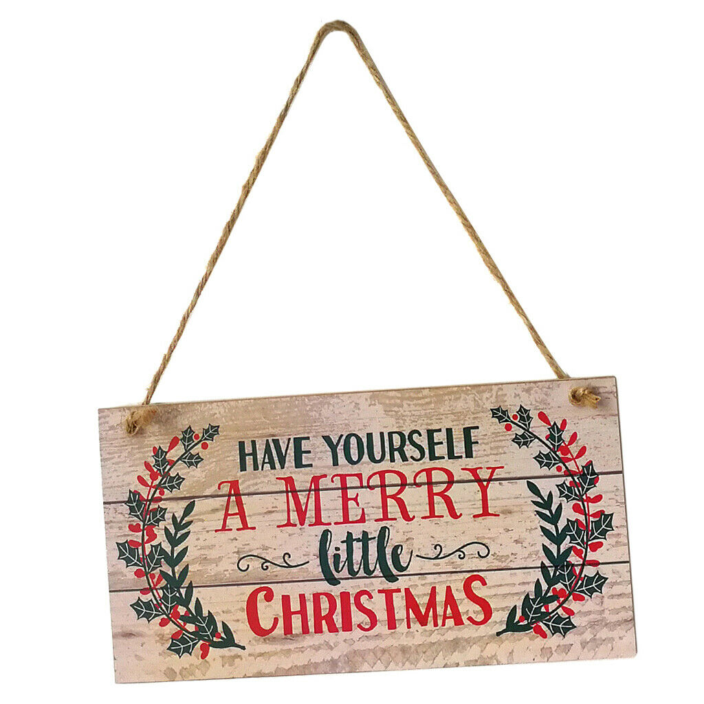 Wooden Chirstmas Decor Hanging Decor Wooden Christmas Storage Crate Box Christmas Tree