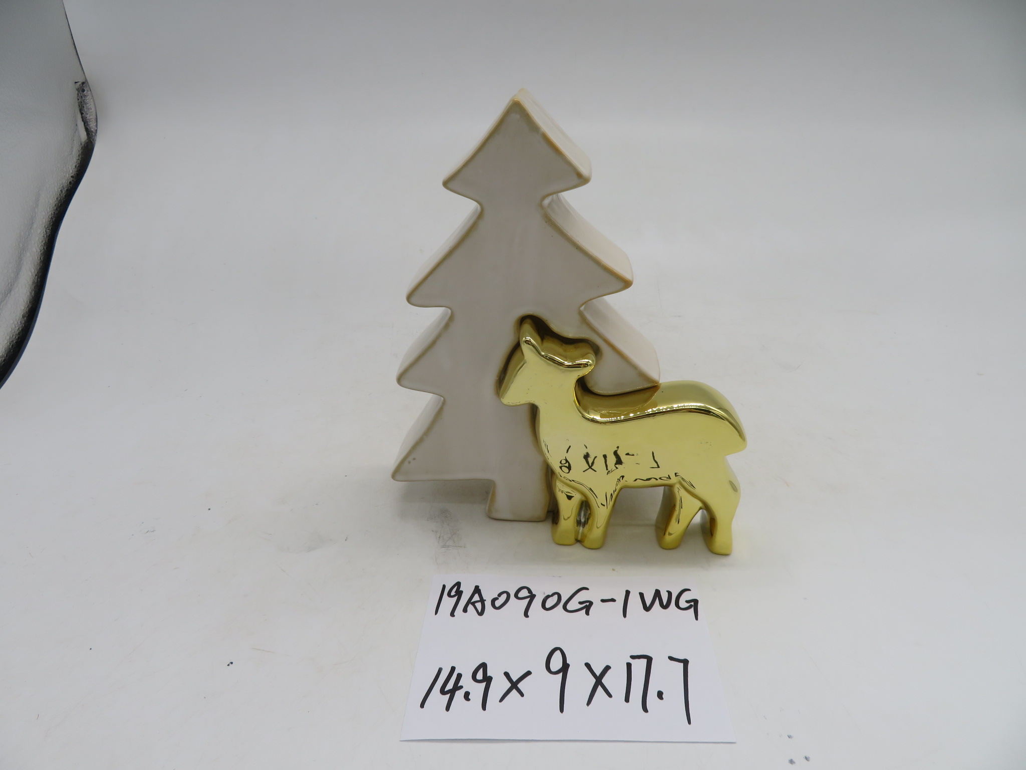 Ceramic Xmas tree Xmas deer