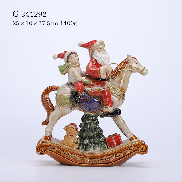 Santa With Horse