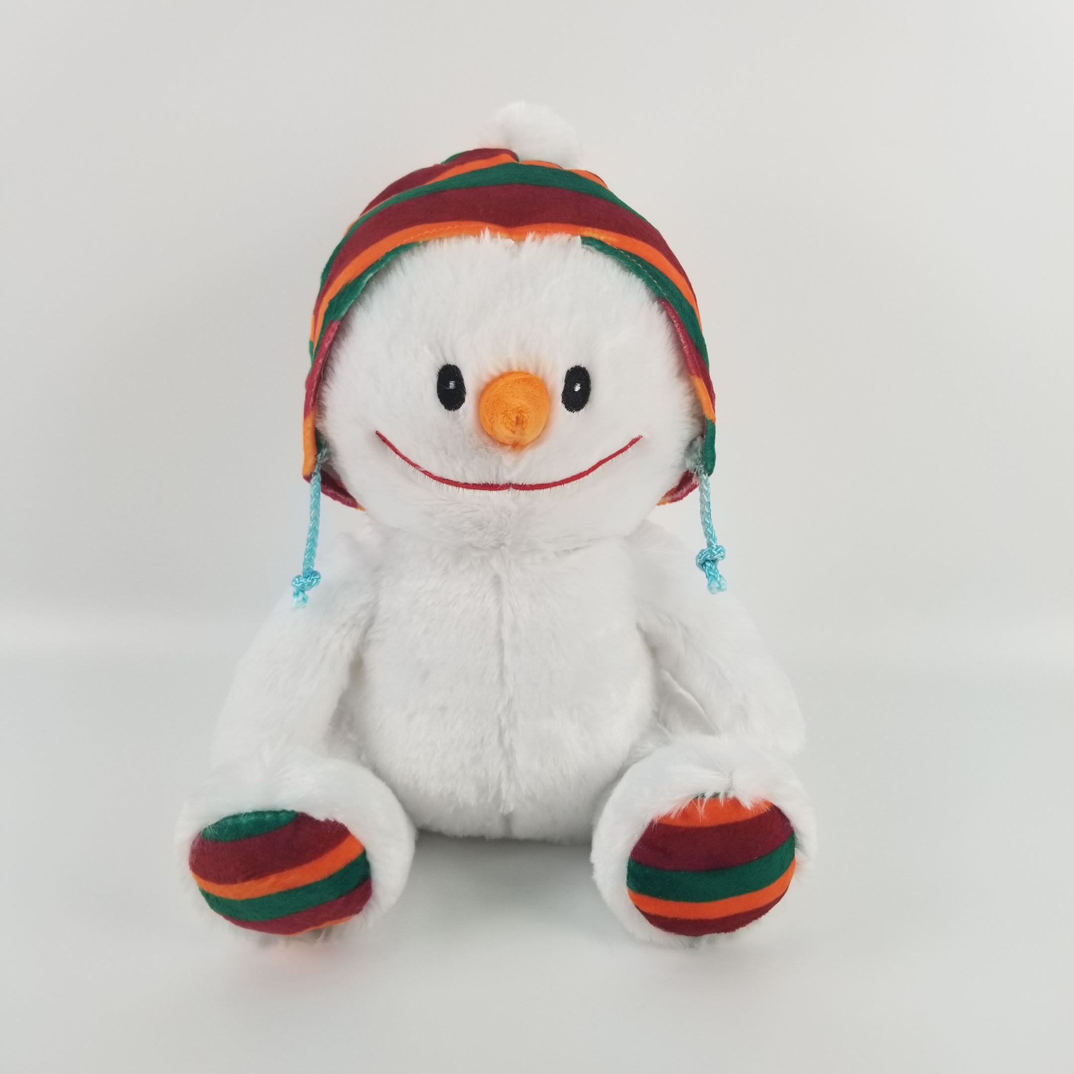 Xmas plush snowman toys stuffed Christmas toy
