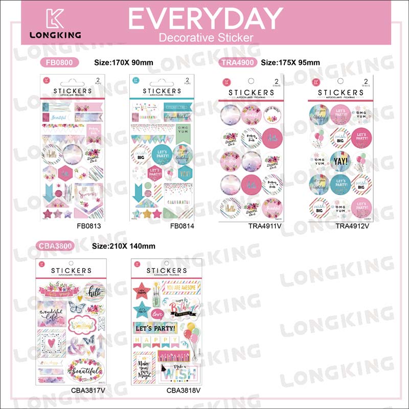 Fashion Decorative Stickers