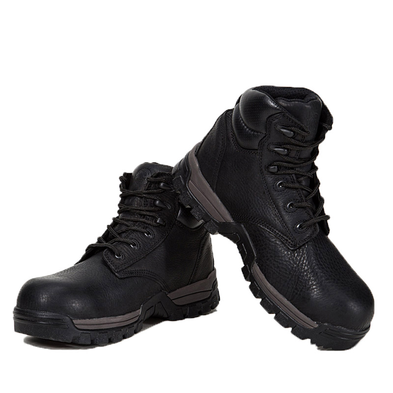 Waterproof Wide Safety Shoes, Composite Toe,Construction Men Work Boots