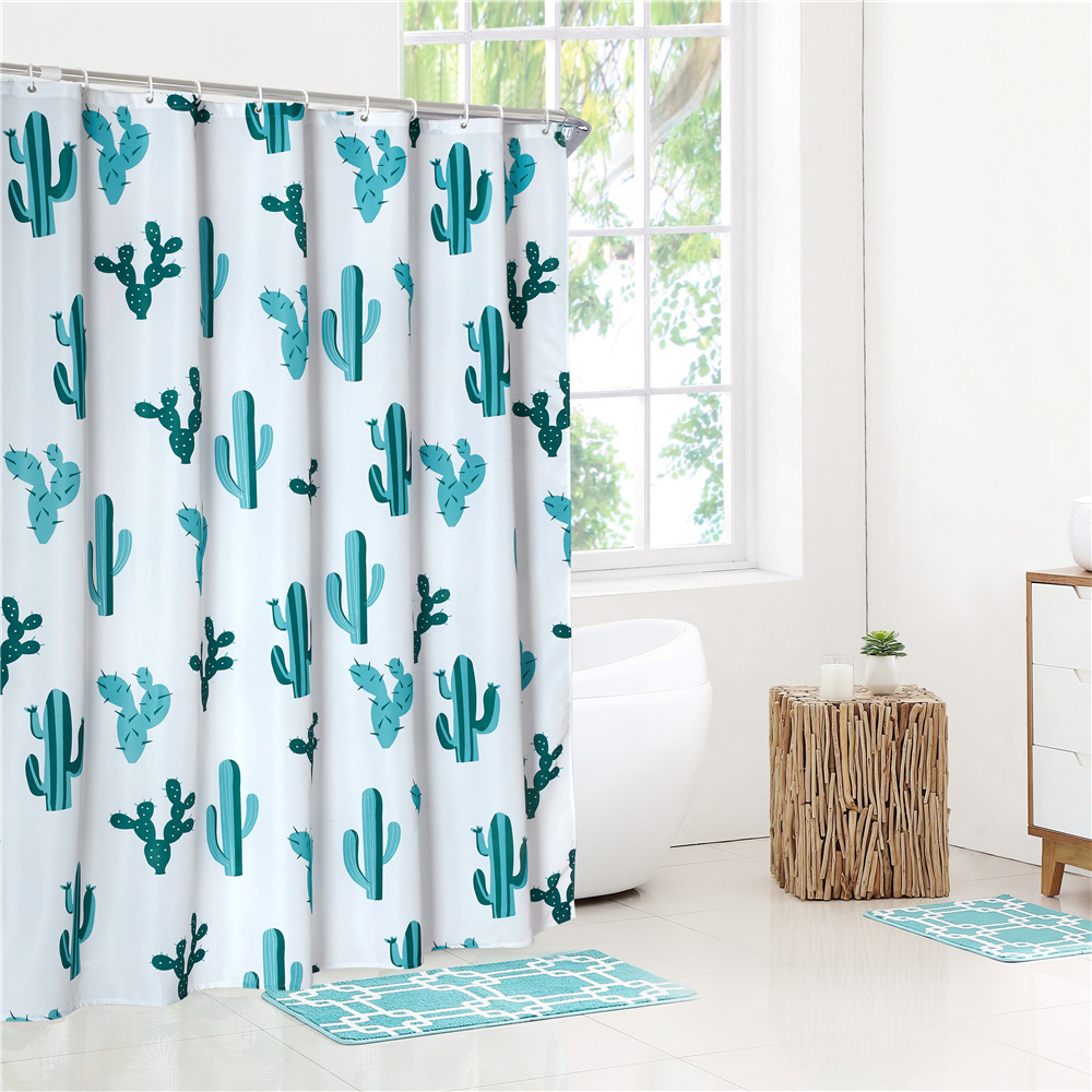 Hotel waterproof shower curtains