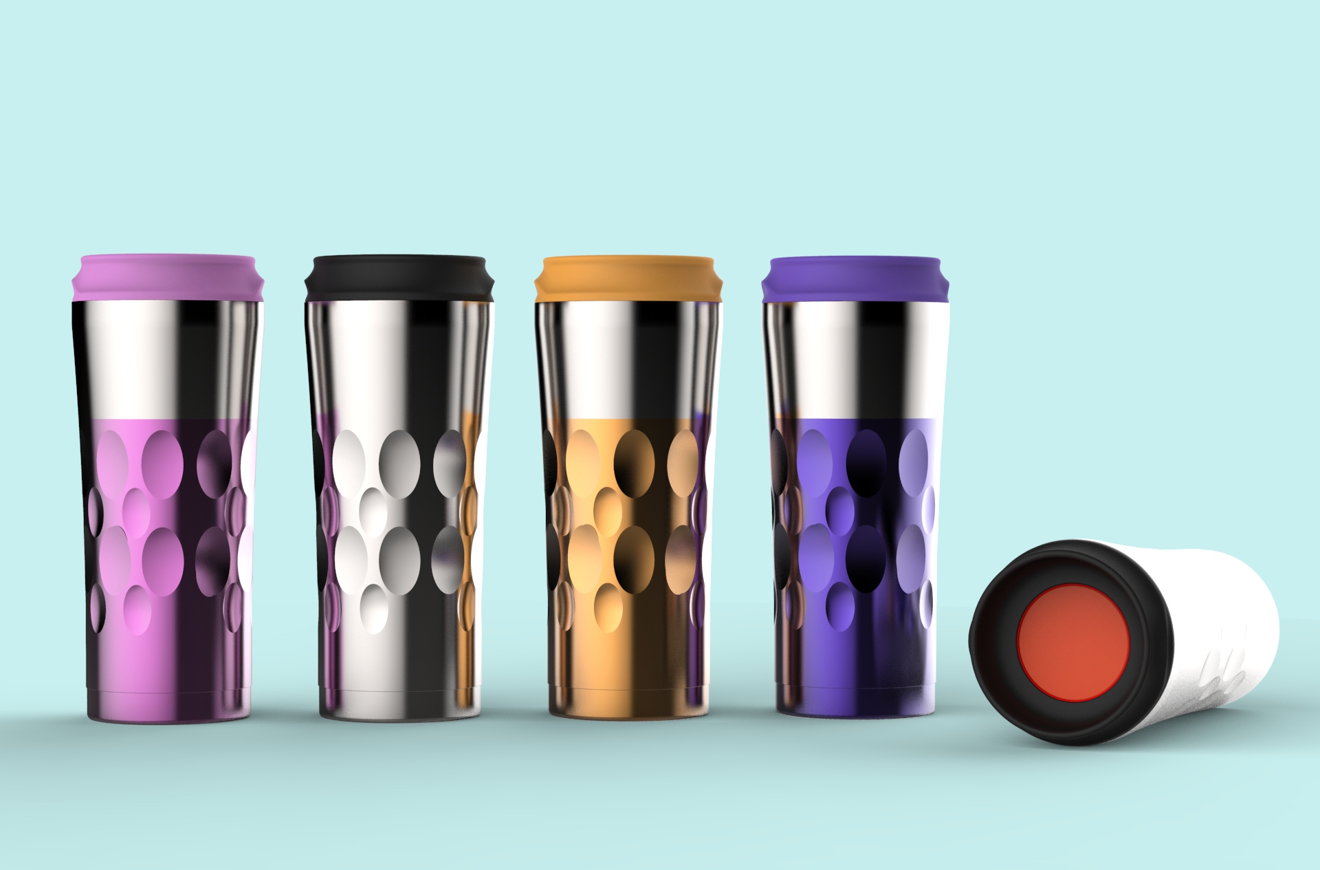2020 latest new stainless steel vacuum insulated mug 16OZ