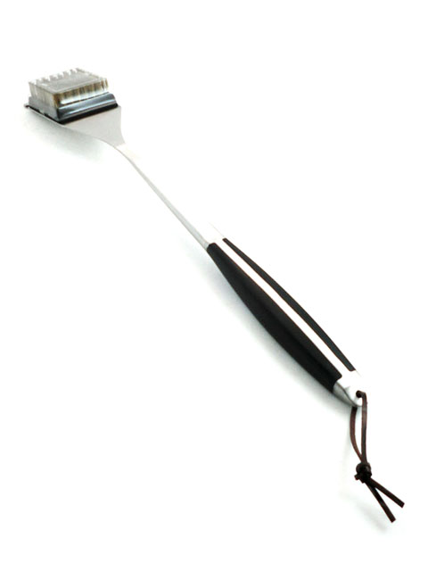 Brass Cleaning Brush W Forge Handle
