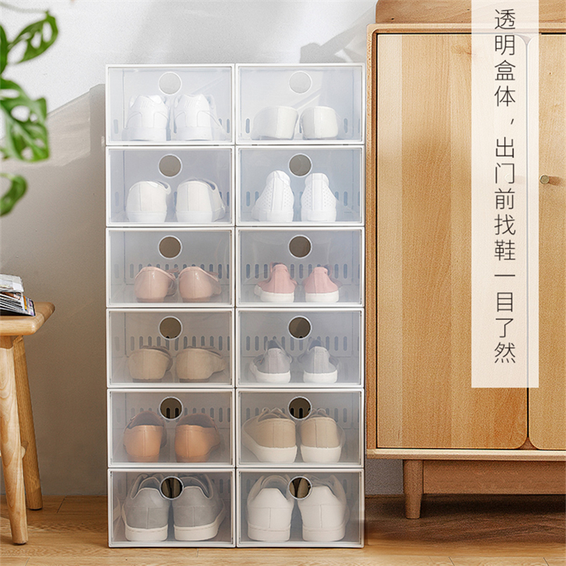Transparent Folding Shoe Box